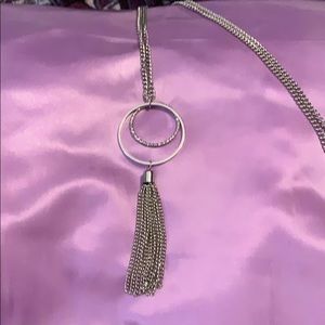Silver chain necklace